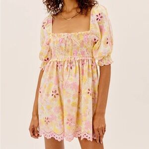 For Love and Lemons Claire Mini Dress | Size XS
